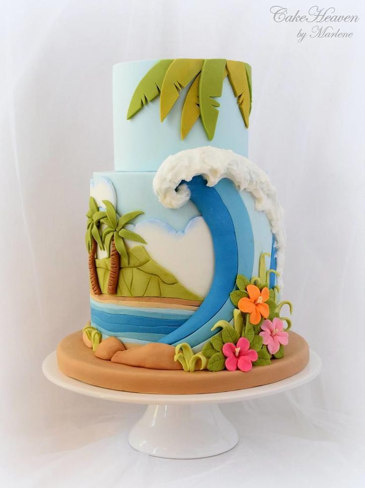 8 beach cake For Kids ideas