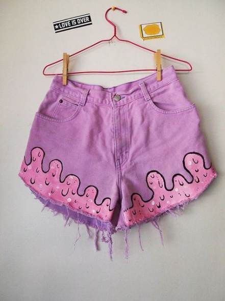 New clothes diy tumblr pastel goth 38+ ideas -   8 DIY Clothes Grunge shorts ideas