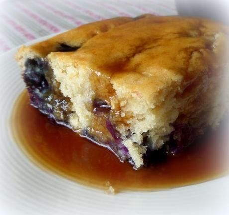 Blueberry Cake with a Brown Sugar Sauce -   9 cake Blueberry brown sugar ideas