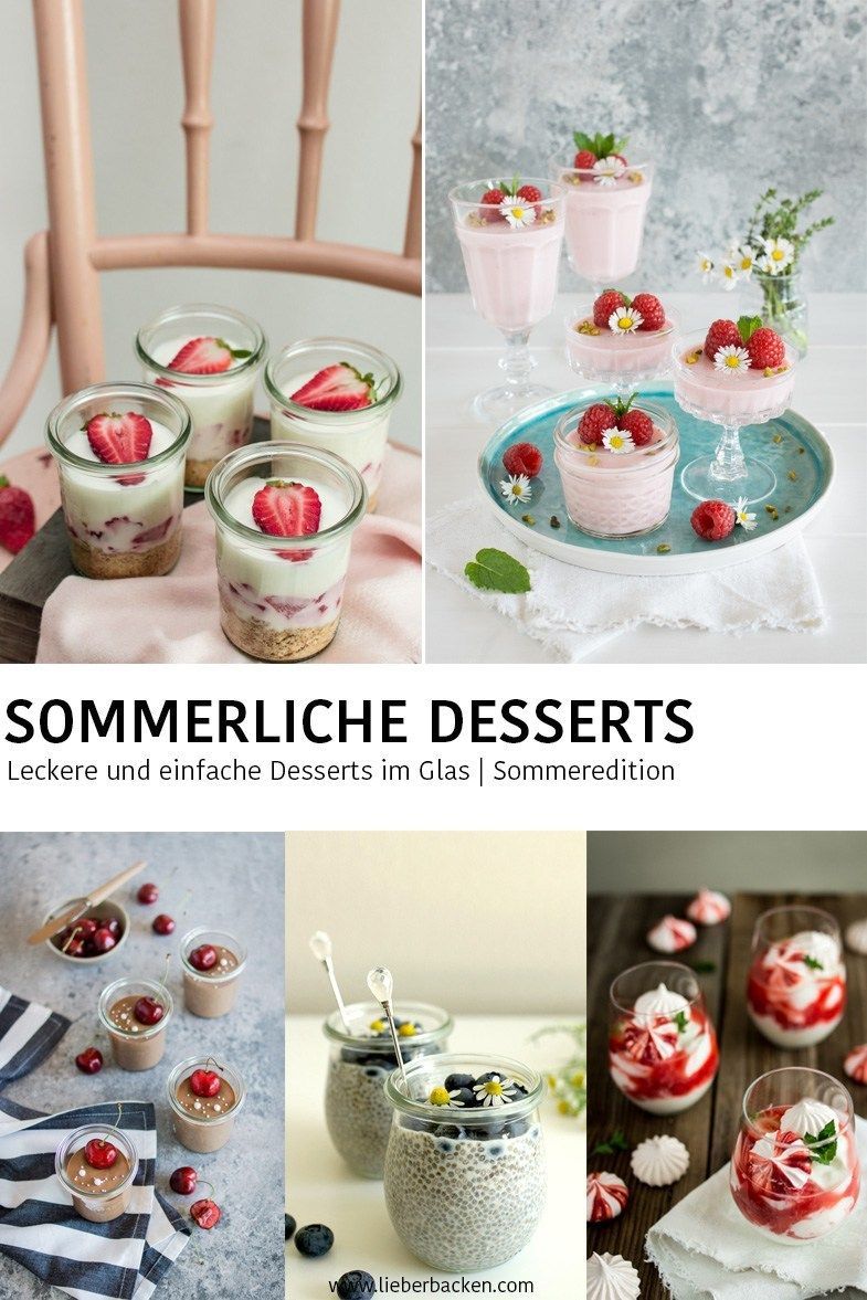 Sommerliche Desserts im Glas: Die besten Rezepte zum L?ffeln! | LieberBacken -   11 desserts Weihnachten kugel ideas