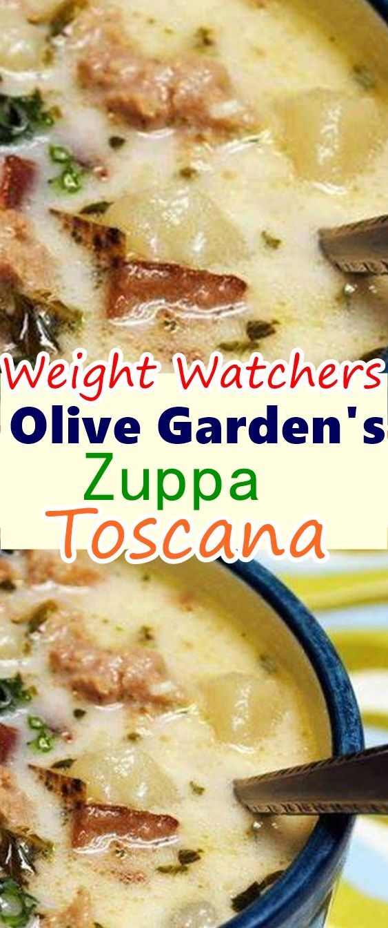 Olive Garden's Zuppa Toscana -   11 healthy recipes Soup olive gardens ideas