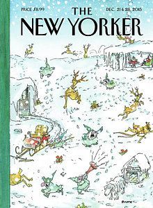 11 holiday Illustration the new yorker ideas