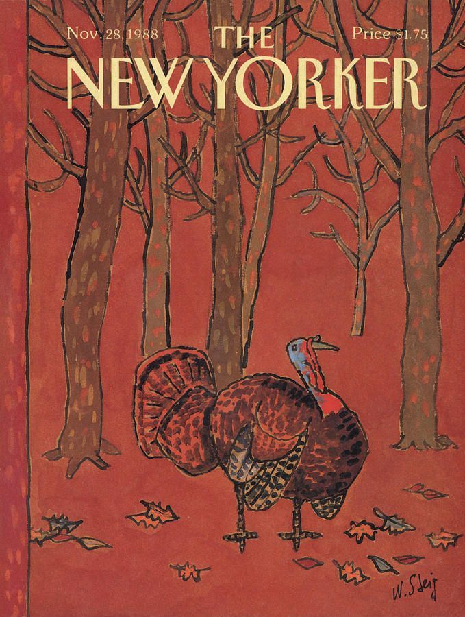 New Yorker November 28th, 1988 by William Steig -   11 holiday Illustration the new yorker ideas