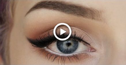 HOW TO: SMOKEY WINGED EYELINER -   11 makeup Fall winged eyeliner ideas