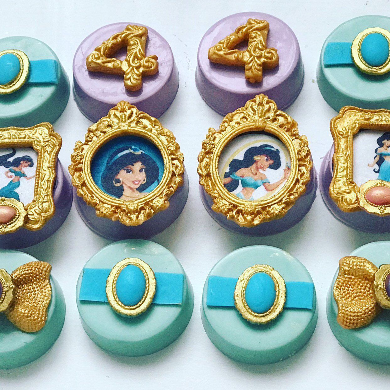 11 princess desserts Table ideas