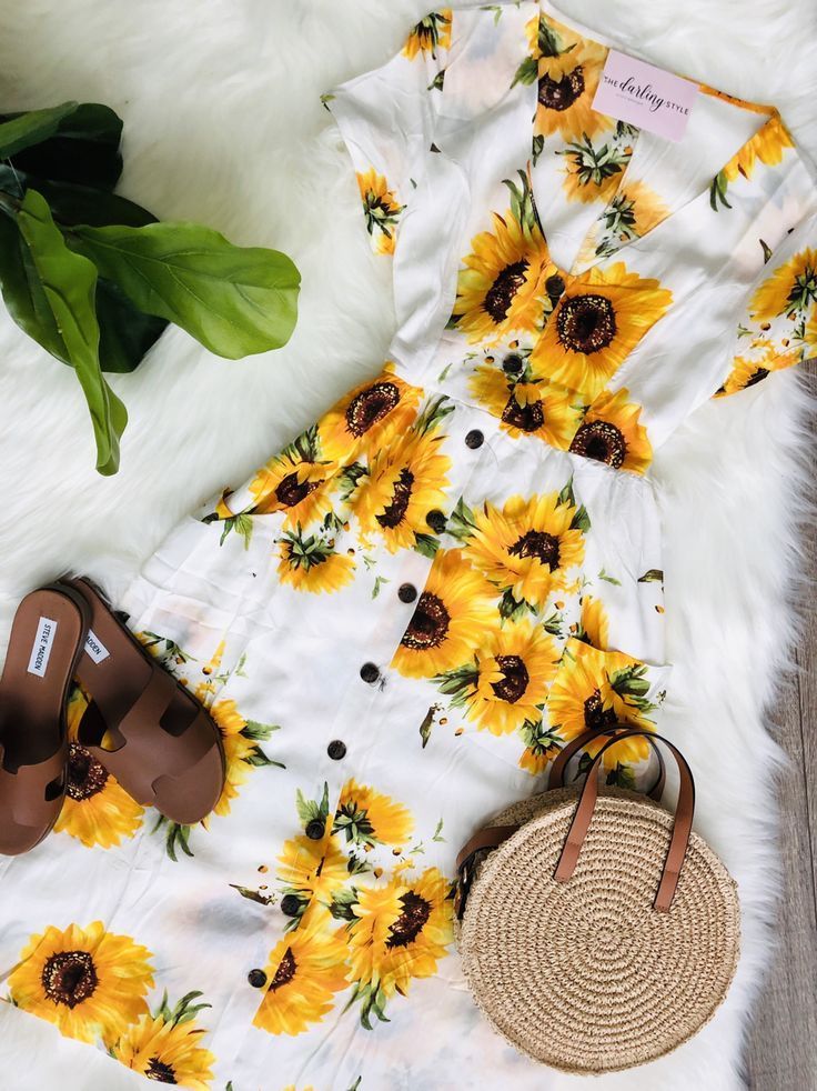 Sunflower dress - Modest summer dresses -   12 dress Modest purses ideas