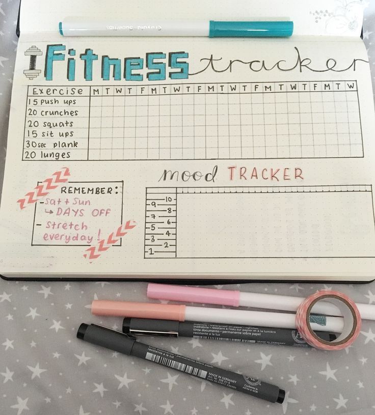 12 fitness Journal lost ideas