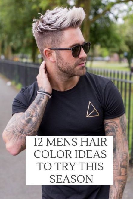 12 hair Highlights men ideas
