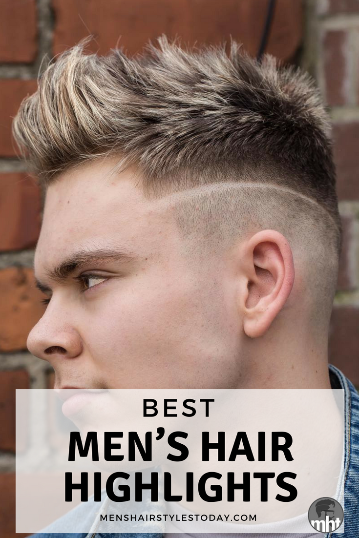 23 Best Men S Hair Highlights 2019 Guide Best Hairstyles -   12 hair Highlights men ideas