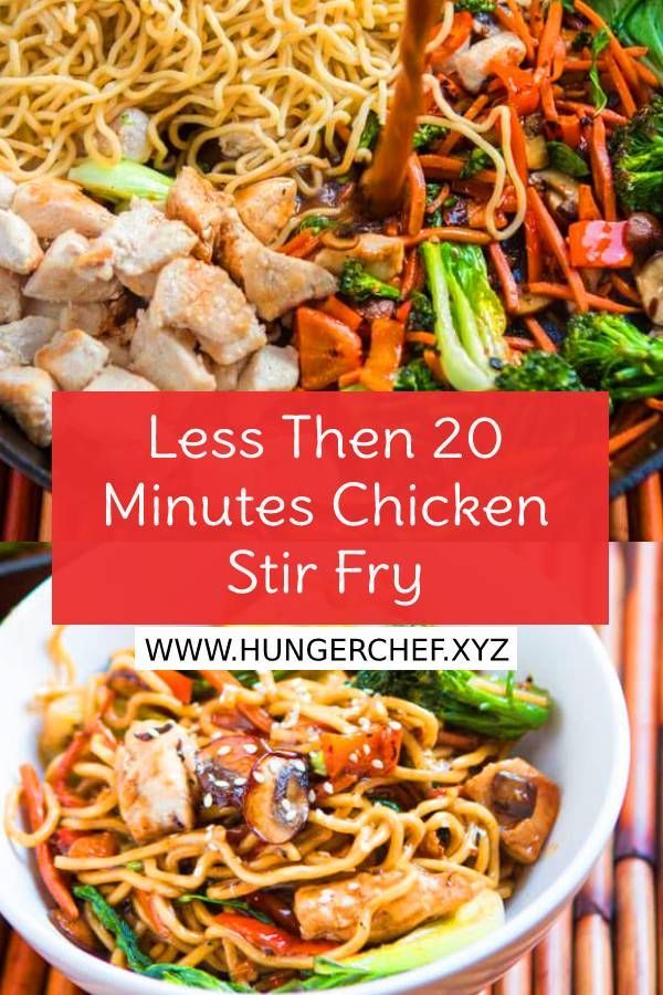 Less Then 20 Minutes Chicken Stir Fry Recipe -   12 healthy recipes Cheap stir fry ideas