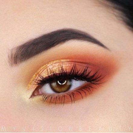 New eye shadow orange for brown eyes fall Ideas -   12 spring makeup For Brown Eyes ideas
