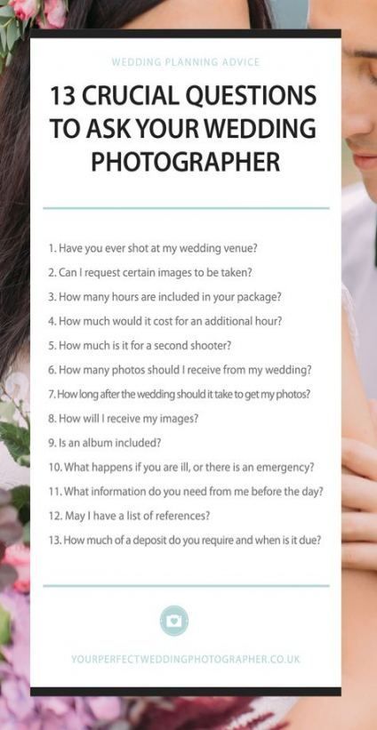 34+ Ideas Wedding Photography Questions Save The Date For 2019 -   12 wedding Planner questions ideas