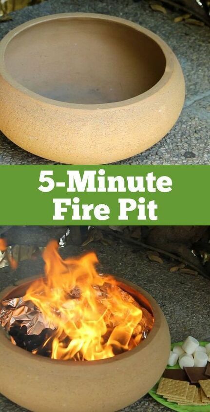 Portable Fire Pit in Just 5 Minutes! -   13 diy projects For Men fire pits ideas