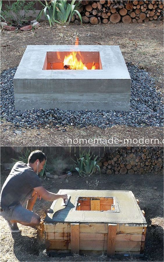 24 Best Fire Pit Ideas to DIY or Buy ( Lots of Pro Tips! ) -   13 diy projects For Men fire pits ideas