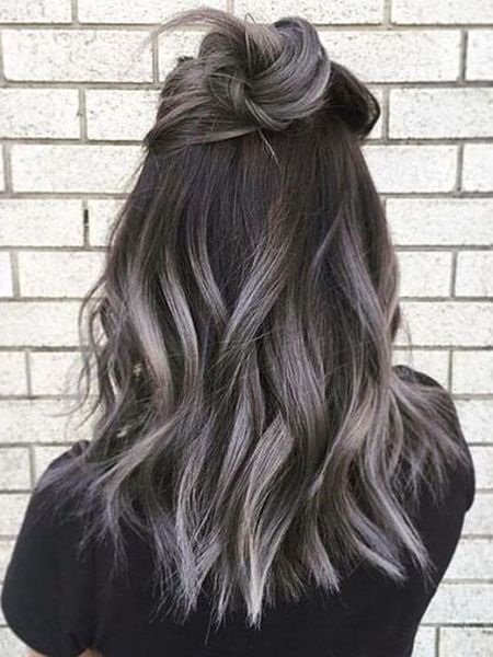 20 Silver Hair Colour Ideas for Sassy Women - The Trend Spotter -   13 silver hair Brunette ideas