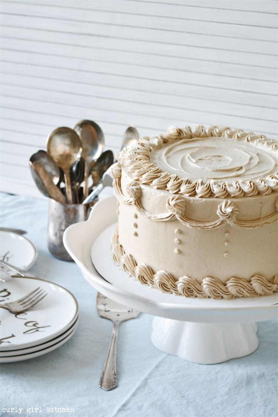 Vanilla Bean Latte Cake -   14 cake Coffee design ideas