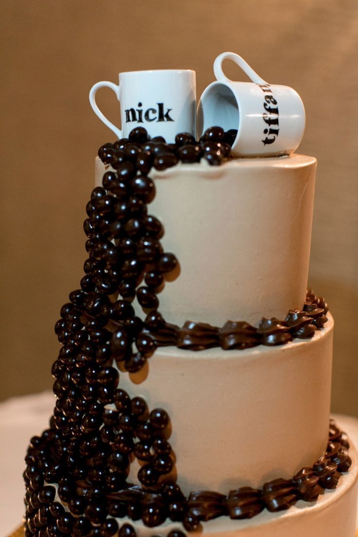 Black Tie New Orleans Wedding -   14 cake Coffee design ideas