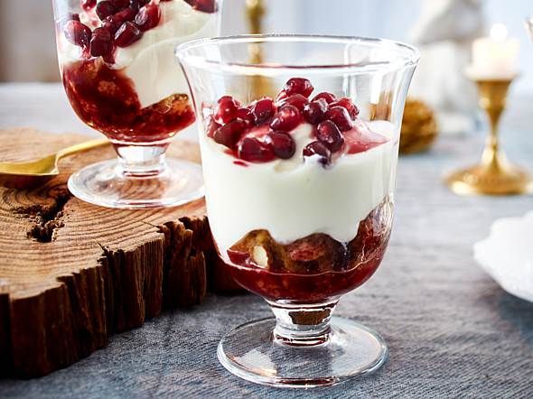 Granatapfel-Tiramisu mit Cantuccini Rezept | LECKER -   14 desserts Im Glas cantuccini ideas
