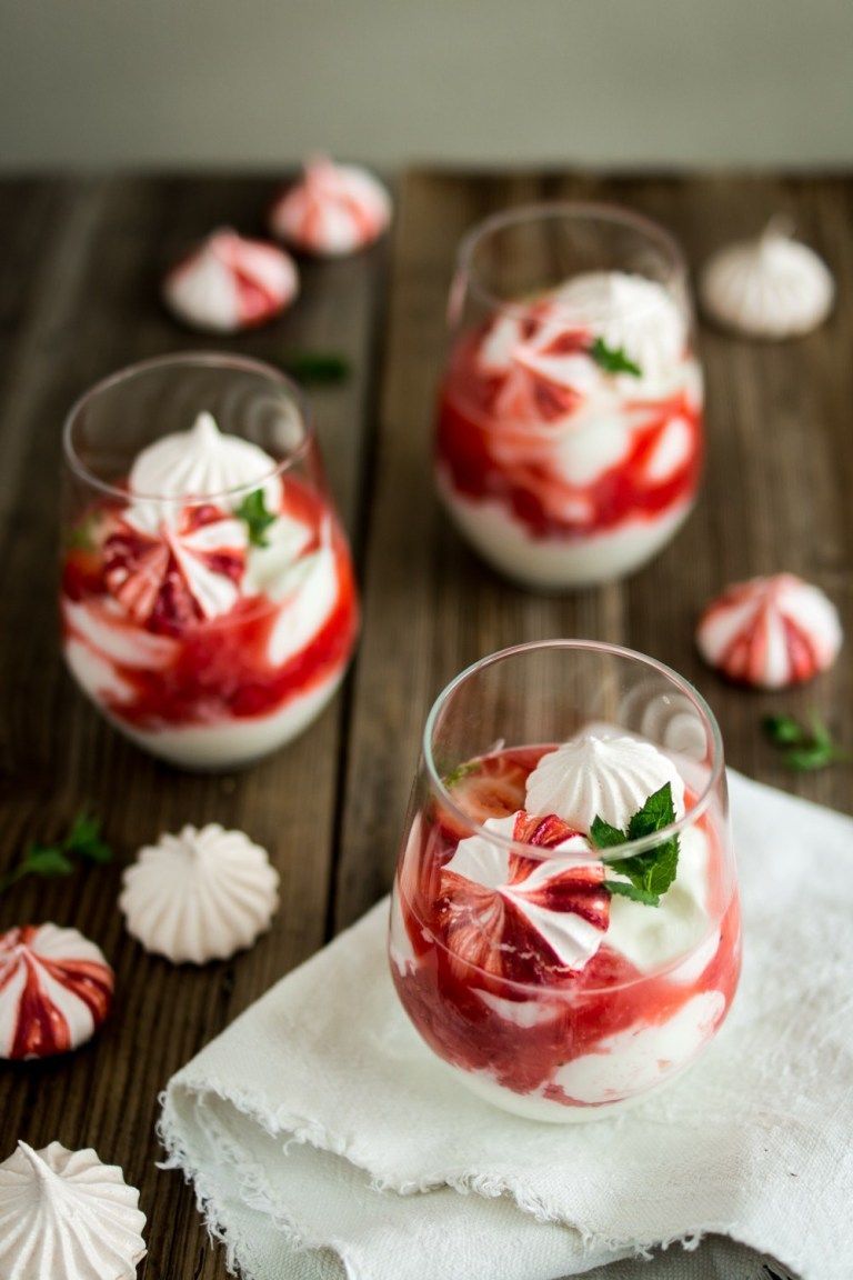 14 desserts Im Glas cantuccini ideas