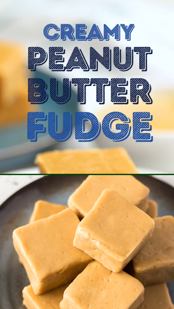 Peanut Butter Fudge -   14 desserts Plating peanut butter ideas