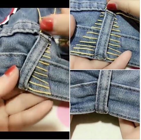 Sewing Alterations, Diy Clothes Changes, Diy Clothes Jeans, Thrift Store Diy ... -   14 DIY Clothes Alterations how to make ideas