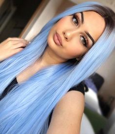 14 hair Gray blue ideas