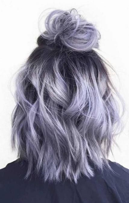 New hair grey lilac colour 68 ideas -   14 hair Grey bob ideas
