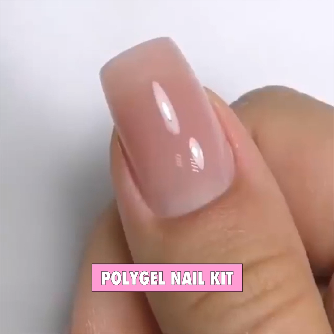 PolyGel Nail Kit -   14 summer wedding Nails ideas