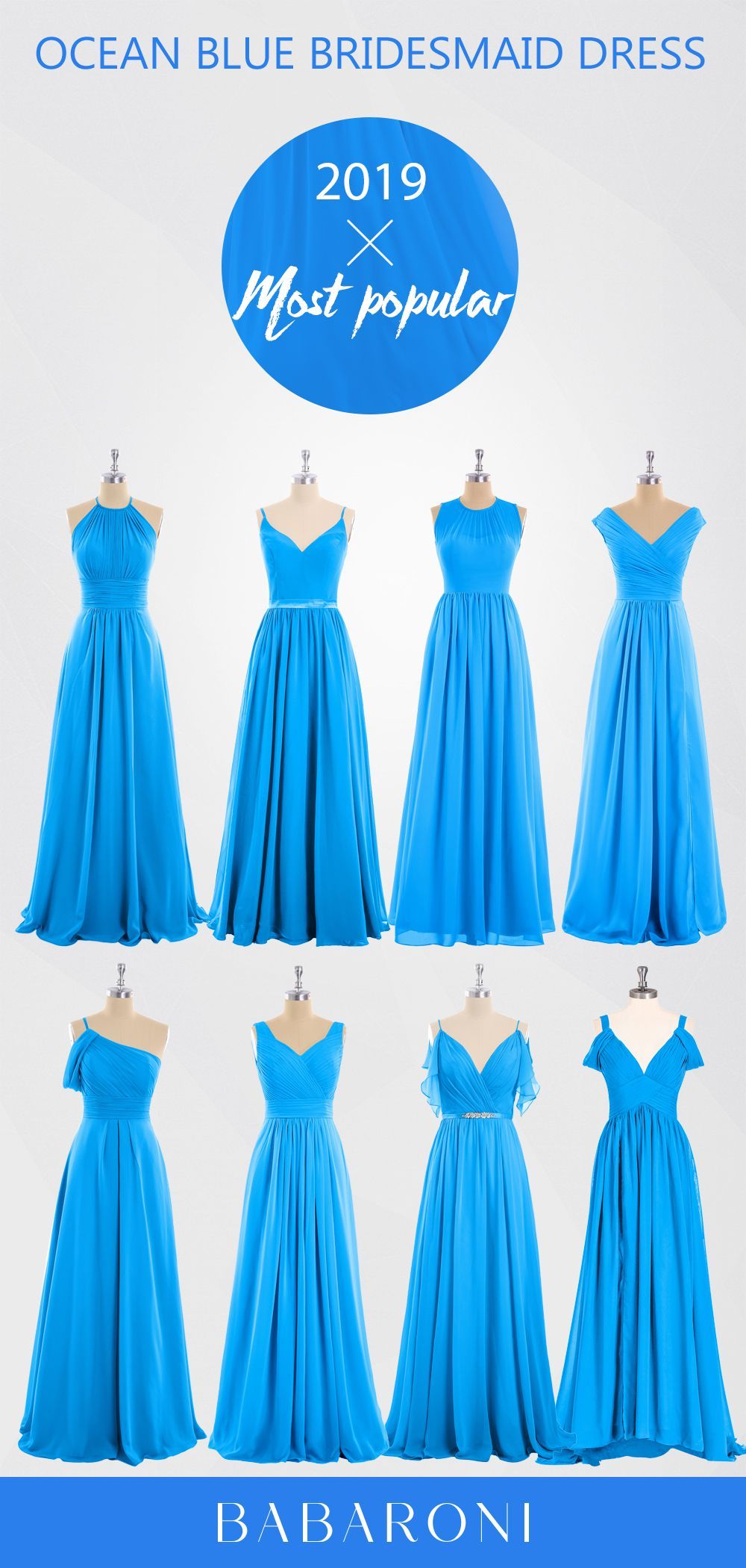 Ocean Blue Bridesmaid Dresses -   14 wedding Blue ocean ideas