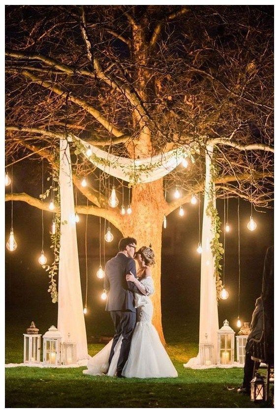 40 Best Country Barn Wedding Ideas to Love -   14 wedding Garden tree ideas