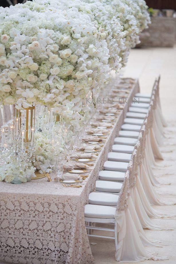 15 Glamorous Wedding Tablescapes - Belle The Magazine -   14 wedding Table luxury ideas
