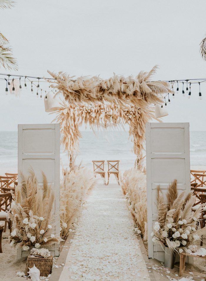 This Beachy Boho Wedding at Sanctuary Ho Tram is Like a Royal Mermaid Affair -   15 boho wedding Design ideas