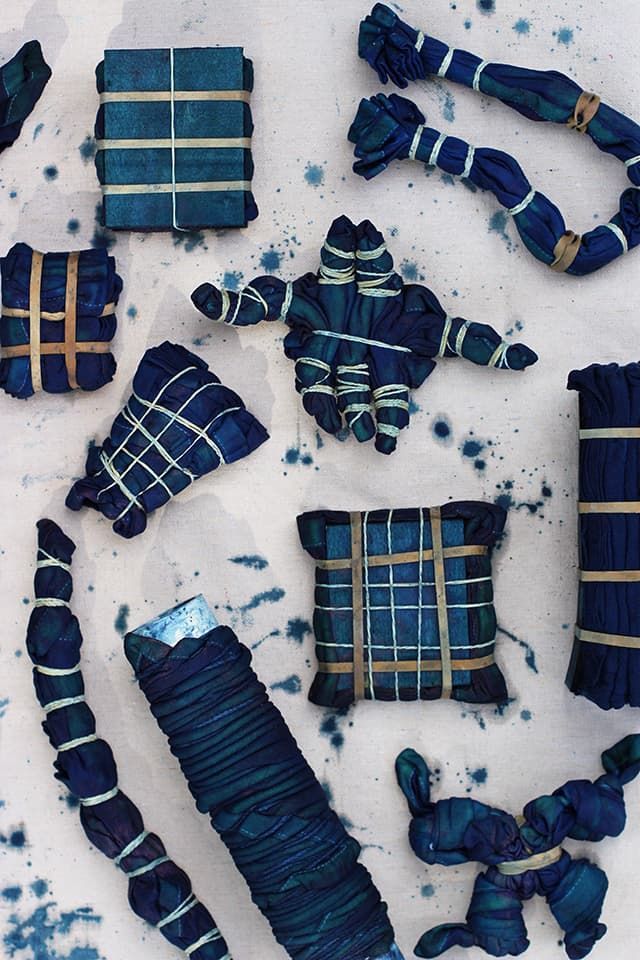 5 DIY Tutorials to Get into Shibori -   15 diy projects Tutorials fabrics ideas