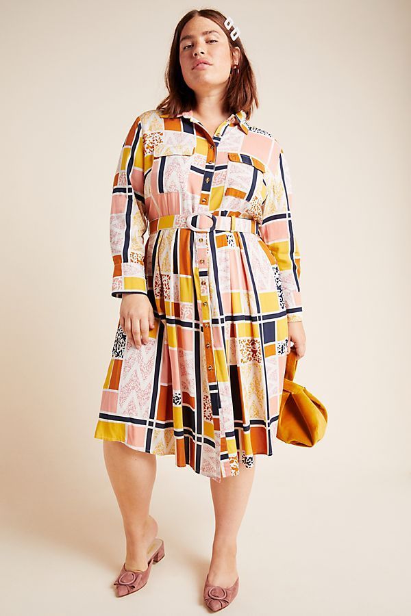 Nouveau Shirtdress -   15 dress Yellow plus size ideas