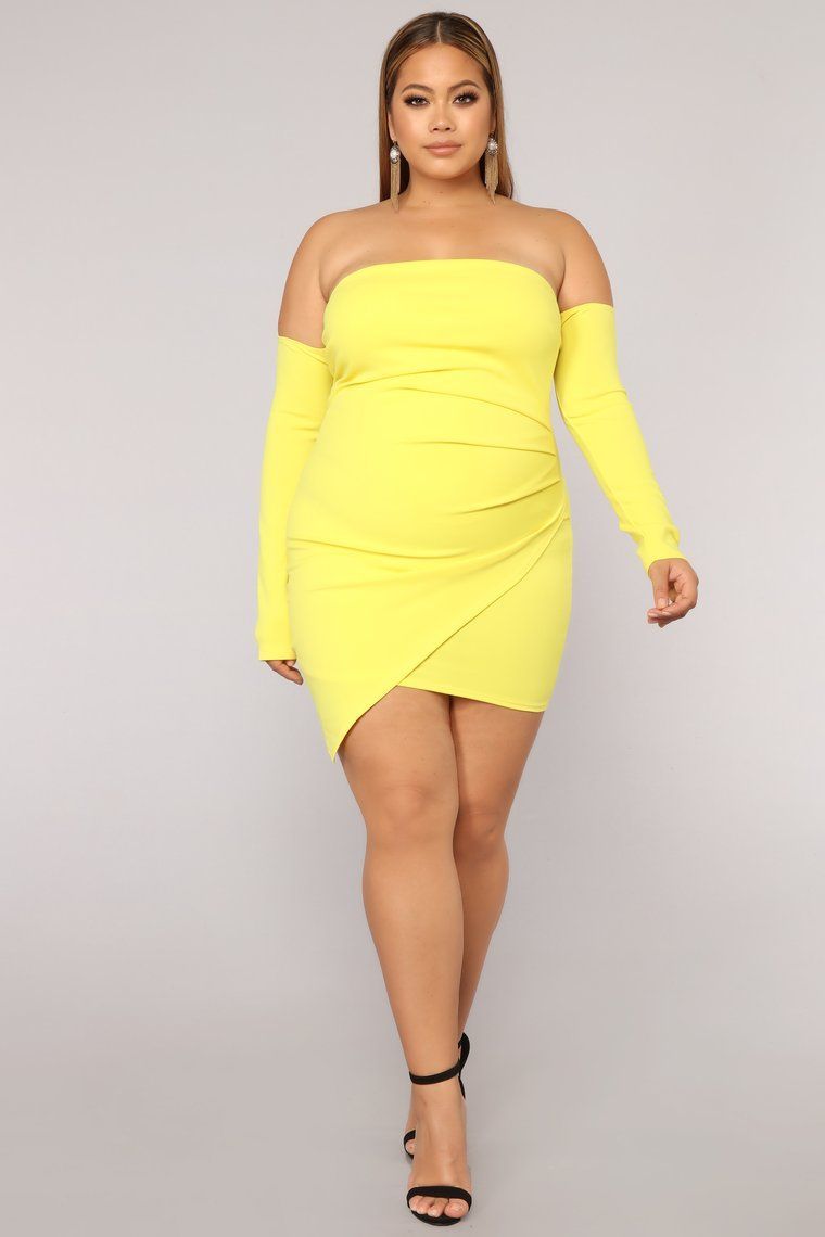 15 dress Yellow plus size ideas