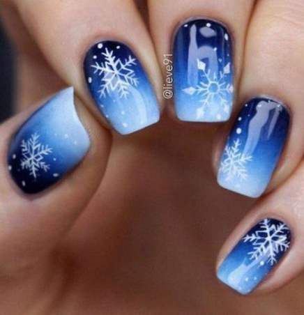 Hair ombre colorful blue nail art 66 ideas for 2019 -   15 hair Blue nail nail ideas