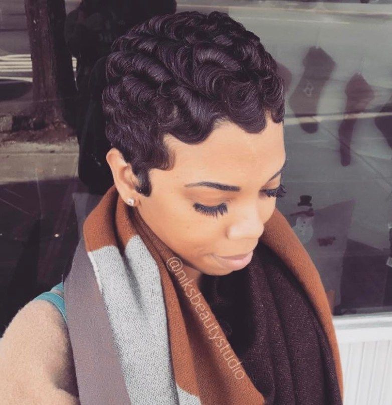13 Easy Finger Waves Hair Styles You Will Want to Copy -   15 hair Waves women ideas