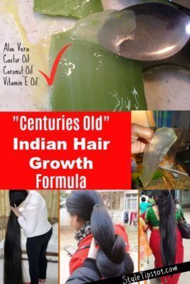 Indian Hair Growth Formula For SUPER FAST Hair Growth -   15 hairstyles Indian hair growth ideas