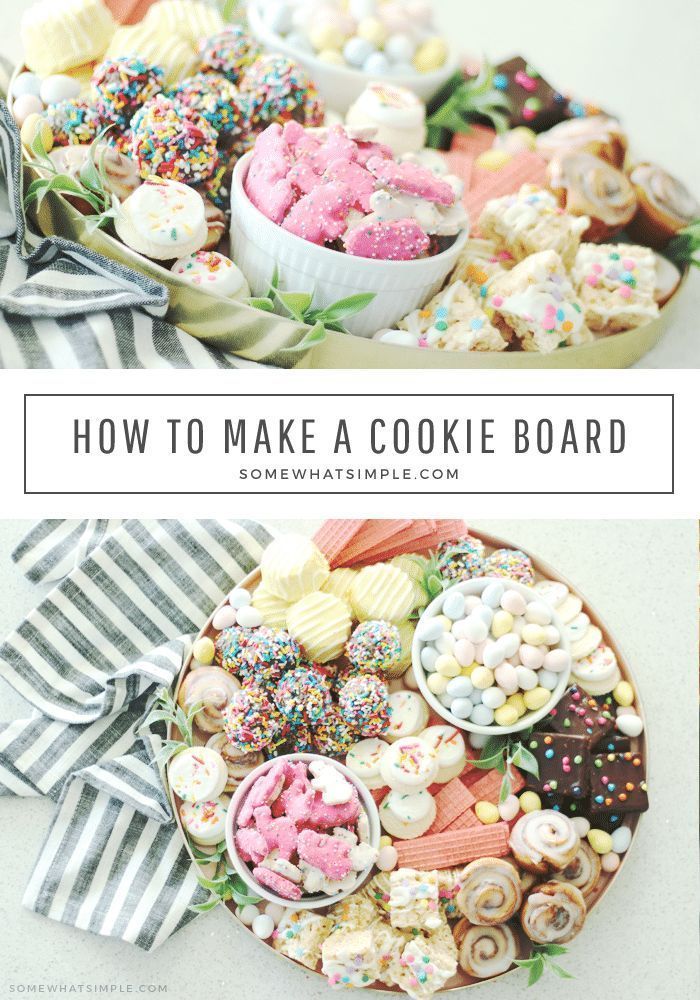 Easter Cookie Charcuterie Board -   15 holiday Easter beautiful ideas