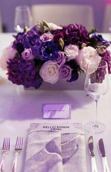 16+ Ideas Wedding Table Decorations Rustic Purple Flower -   15 wedding Centerpieces purple ideas