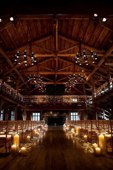 lluminate Your Big Day: 72 Barn Wedding Lights Ideas -   16 barn wedding Ceremony ideas