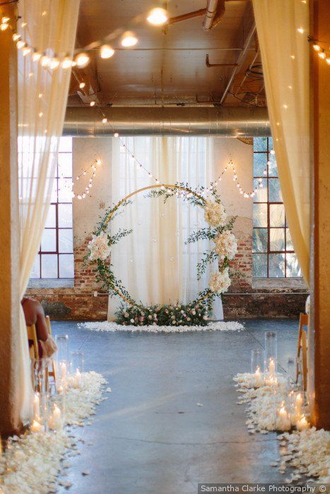Ben and Cara's Wedding in Atlanta, Georgia -   16 barn wedding Ceremony ideas