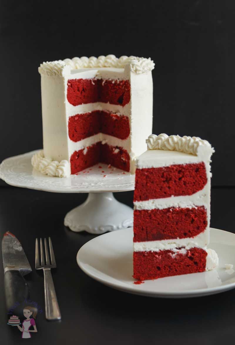 Cake Flavor Combinations aka Best Cake Filling and Frosting Combinations - Veena Azmanov -   16 cake Fondant red ideas