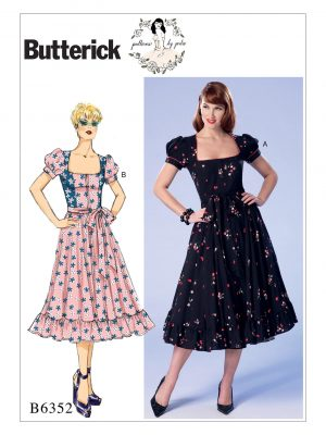 Butterick B6352 Dress Pattern -   16 dress Patterns princess ideas