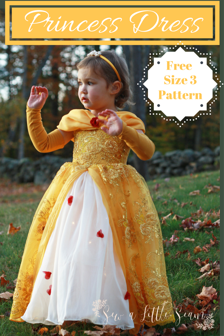 Free Princess Dress Pattern & Tutorial -   16 dress Patterns princess ideas