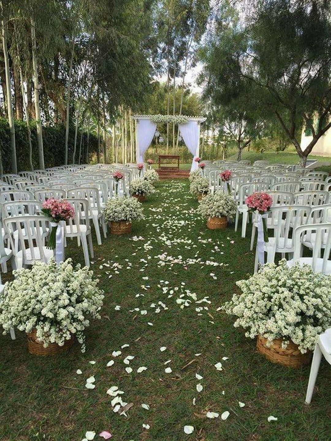 Romantic Backyard Outdoor Wedding -   16 Event Planning Decorations decor ideas