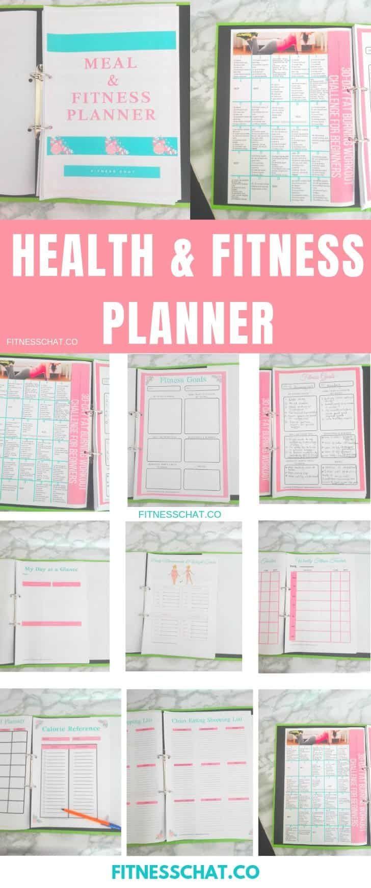 Printable Health and Fitness Planner to Help You Smash Your Goals -   16 fitness Journal printable ideas