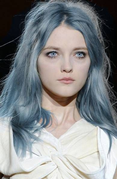 37 Trendy Hair Blue Grey Girls -   16 hair Grey girl ideas