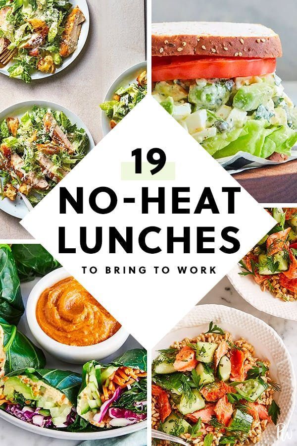 16 healthy recipes Lunch no heat ideas