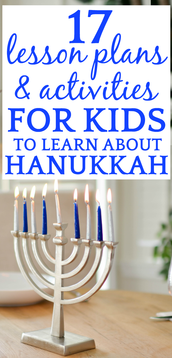 Hanukkah Story and 17 Lessons to Help Kids Learn Hanukkah Traditions -   16 holiday Crafts hanukkah ideas